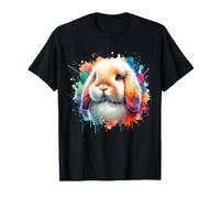 Holland Lop Lapin de Pâques Mini loup mignon T-Shirt