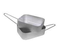 Hollandais Ustensiles de Cuisine Aluminium Camping Vaisselle 2-teilig Armée