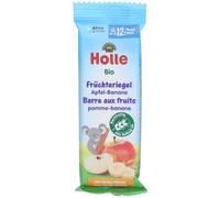 HOLLE Barre aux fruits pomme-banane bio 25 g