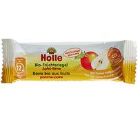 Holle Barre Pomme Poire Biologique pour bébé 25 g - Lot de 10