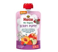 Holle Berry Puppy Pomme & Pêche avec baies des bois 100 g