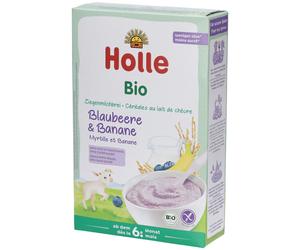HOLLE Bio bouillie au lait myrtille + banane 200 g