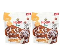 Holle Bio Choco Chipmunk Céréales à l'avoine, au maïs, cacao et la pomme 2x125 g