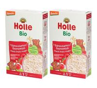 Holle Bio Muesli fruits rouges dès 1 an 2x200 g
