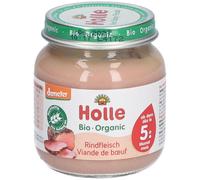 HOLLE Bio Petit pot bébé à la viande de bœuf - Dès le 5 ème mois 4x125 g
