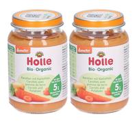 Holle Bio Pot Carottes avec pomme de terre Set(S) 2x190 g