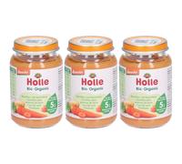 Holle Bio Pot Carottes avec pomme de terre Set(S) 3x190 g