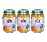 Holle Bio Potiron avec poulet dès 5 mois 3x190 g