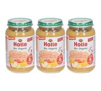 Holle Birchermuesli aux fruits Purée 3x220 g