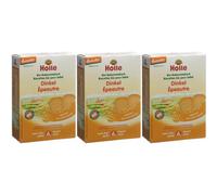 HOLLE Biscottes bio Bébé Épeautre Purée 3x200 g