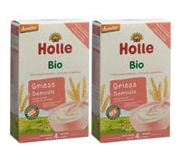 HOLLE Bouille de semoule bio Poudre 2x250 g