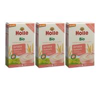 HOLLE Bouille de semoule bio Poudre 3x250 g