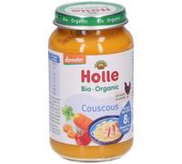 HOLLE Couscous bio au poulet dès 8 mois Purée 220 g