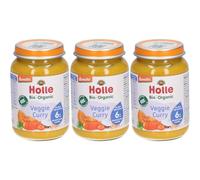 HOLLE Curry de légumes bio 3x190 g