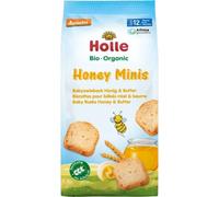 Holle Honey Minis Organic Baby Rusk Honey and Butter +12M 100g