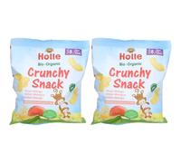 HOLLE Kids Crunchy Snack Millet-Mangue bio 2x25 g