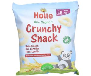 HOLLE Kids Crunchy Snack Riz-Lentilles bio Aliment 25 g