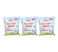 HOLLE Kids Crunchy Snack Riz-Lentilles bio Aliment 3x25 g