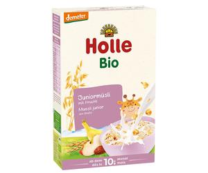 HOLLE Muesli junior bio Multicéréales aux fruits Purée 250 g