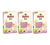 HOLLE Muesli junior bio Multicéréales aux fruits Purée 3x250 g
