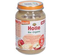 HOLLE Petit pot aux fruits bio Pomme & banane et épeautre Purée 190 g