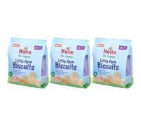 HOLLE Petits biscuits de la ferme bio 3x100 g
