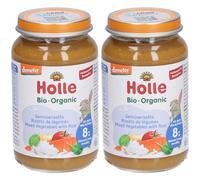 Holle Pot-pourri de légumes avec riz Set(S) 2x220 g