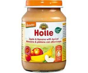 Holle Potito Manzana Platano Abricot