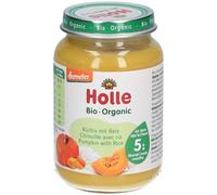Holle Purée bio citrouille avec riz dès 5 mois 190 g