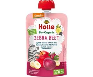 Holle Smoothie Zebra Beet +6M Manzana Platano y Remolacha 100g