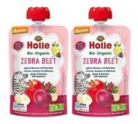 Holle Zebra Beet - Pomme & banane avec betterave rouge Solution(S) Buvable(S) 2x100 g