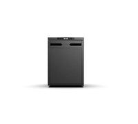 Hollex Réfrigérateur à compresseur CR50X, 50L, 12/24 V DC, gris foncé, système de dégivrage manuel, encastrable