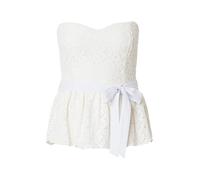 HOLLISTER Haut bleu clair / blanc, Taille XS