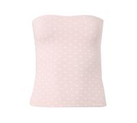 HOLLISTER Haut 'TAYLOR' rose / blanc, Taille S