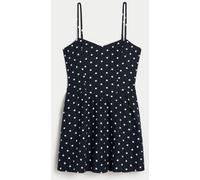 Hollister Robe courte Hollister Bleu à bretelles et dos ouvert Bleu Très grand