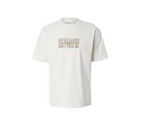 HOLLISTER T-Shirt 'DESTINATIONS' marron / vert / blanc naturel, Taille M