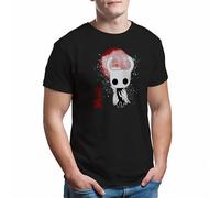Hollow Knight Japanese Art T-Shirt Noir pour Les Hommes