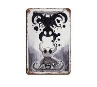 Hollow Knight Poster 53 - Affiche rétro en métal - Décoration murale - 20 x 30 cm