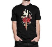Hollow Knight Silksong Mens T-Shirt, Video Game Tee Manches Courtes(Small)
