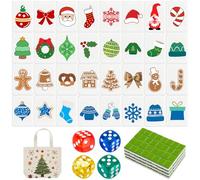 Hollowfly Lot de 130 dalles de 30 mm pour 4 joueurs avec sacs de rangement Mahjong Push Tile Game Pattern Pas de bricolage nécessaire pour amis famille jeu de nuit cadeau