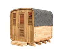 Holl's Sauna d’extérieur en bois 6 places Gaïa Nova 4 m² - HL-B200E