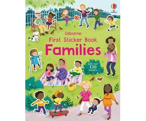 Holly Bathie Alice Beecham First Sticker Book Families (Poche)