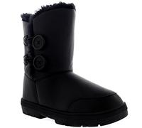 holly Femmes 2 Touche Classique Fourrure Doublée Chaleureux Chaussures Bottes - BLL40 - AEA0271