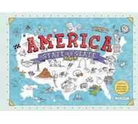 Holly Graham America State by State: Fifty Removable Placemats to Color (Poche)