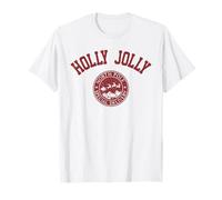 Holly Jolly North Pole Special Delivery with Santa Christmas T-Shirt
