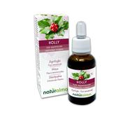 Holly ou Houx (Ilex aquifolium) Fleurs émotionnelles ou Fleurs de Bach Naturalma - Gouttes 30 ml - Extrait liquide sans alcool - Essences florales - Vegan