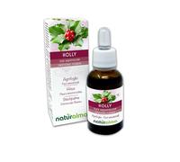 Holly ou Houx (Ilex aquifolium) Remèdes floraux Naturalma - Gouttes 30 ml - Extrait liquide sans alcool - Essences florales - Vegan et sans alcool
