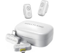 Hollyland LARK A1 Combo Microphone sans fil blanc