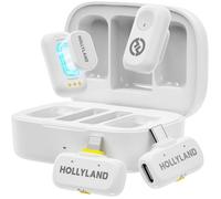 Hollyland Lark A1 Combo Microphone sans fil pour smartphone - Blanc