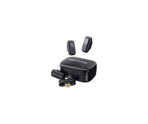 HOLLYLAND LARK LARK-A1 Combo Gris sidéral avec récepteur USB-C + récepteur Lightning + étui de chargement Microphone sans fil LARK-A1-Combo